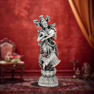 Radha Silver Idol